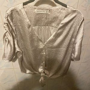 Silky blouse for Abercrombie